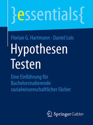 cover image of Hypothesen Testen